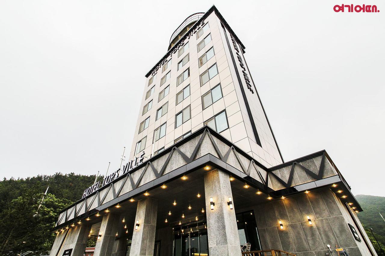 Hotel Topsville Gangneung Bagian luar foto