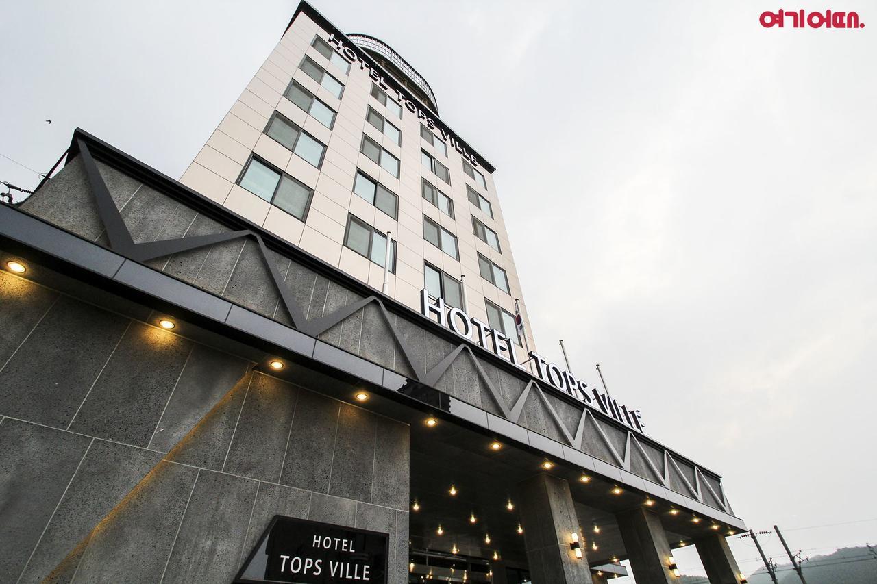 Hotel Topsville Gangneung Bagian luar foto